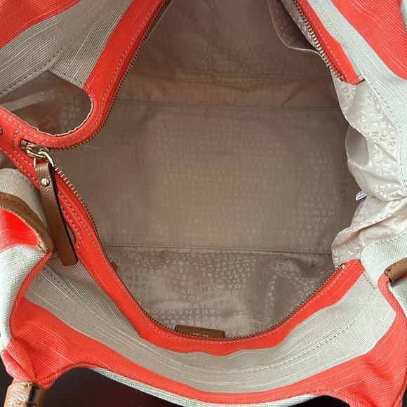 Kate Spade Stevie Jubilee Striped Canvas Shoulder Bag - Picture 11 of 15